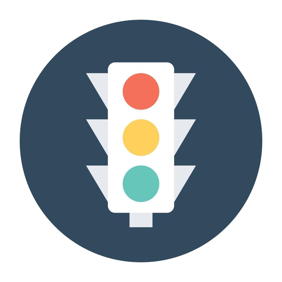 Traffic Signals Concepts vector