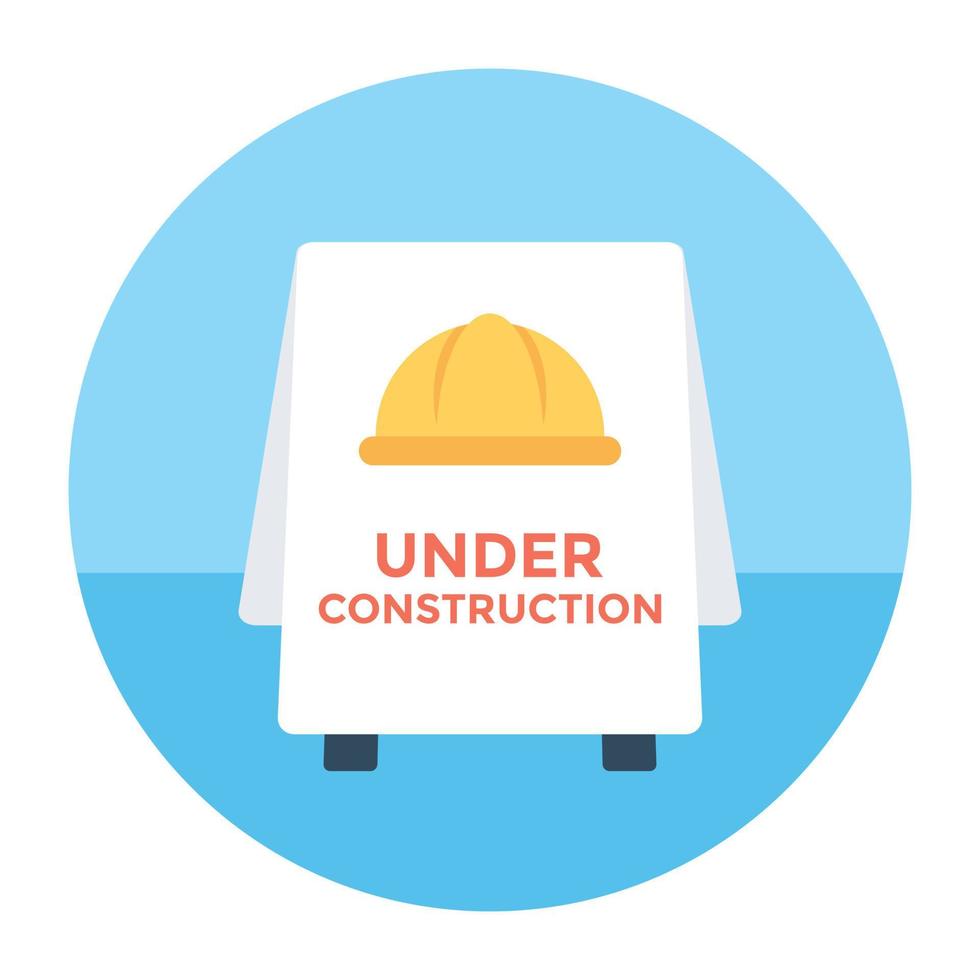 Under Constructions Concepts vector