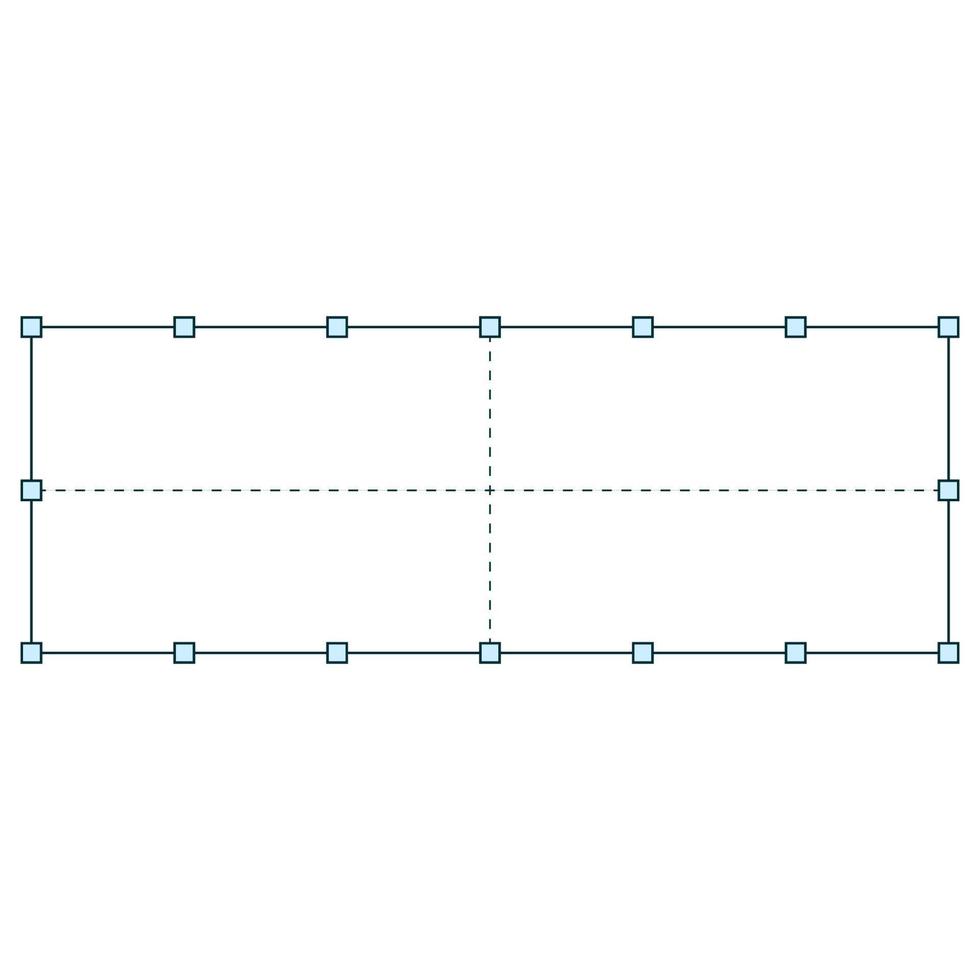 Futuristic Outline Frame Border vector