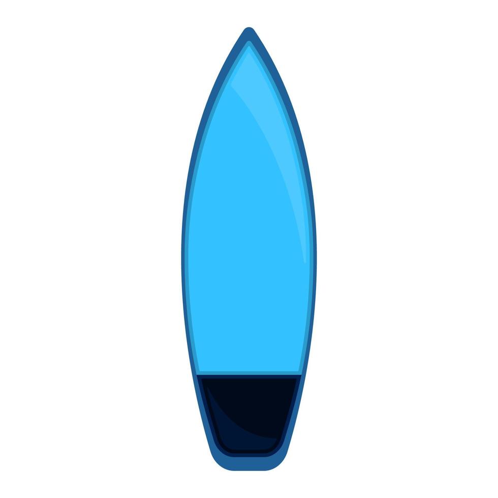 Surfboard isolated white background vector
