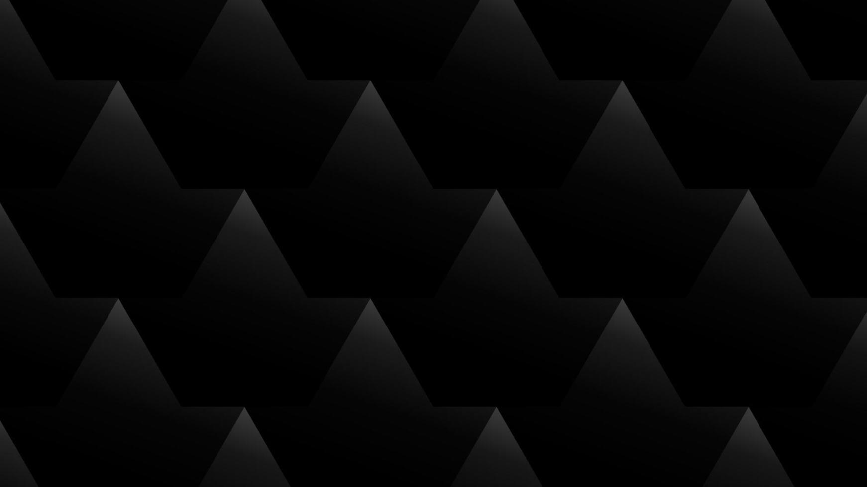Simple black abstract background. Dark geometric illustration vector