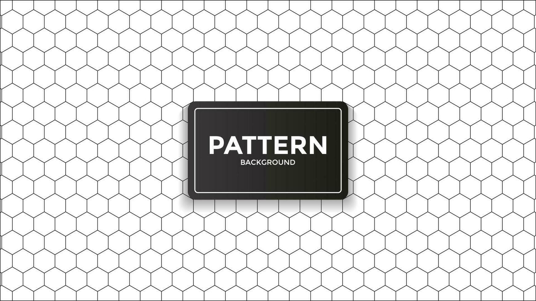 Vector of Hexagon Pattern. Good for additional design, additional element, etc.