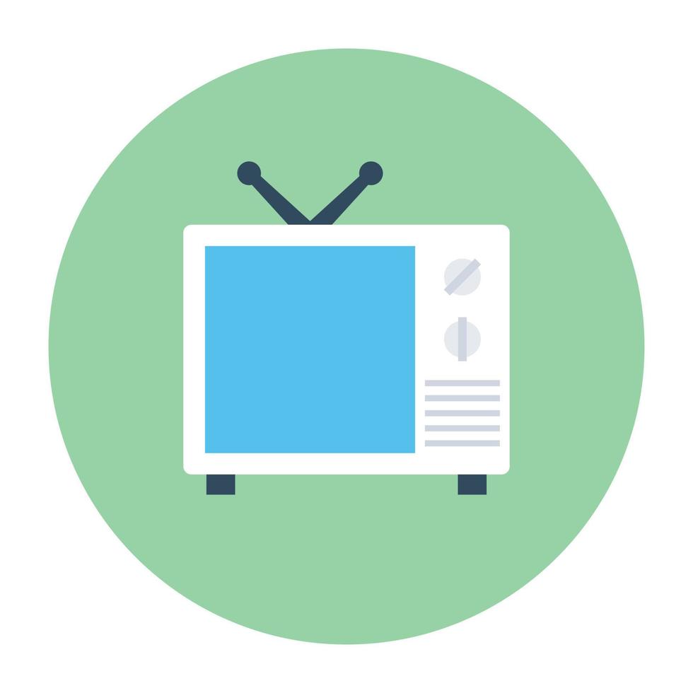 Trendy Tv Concepts vector