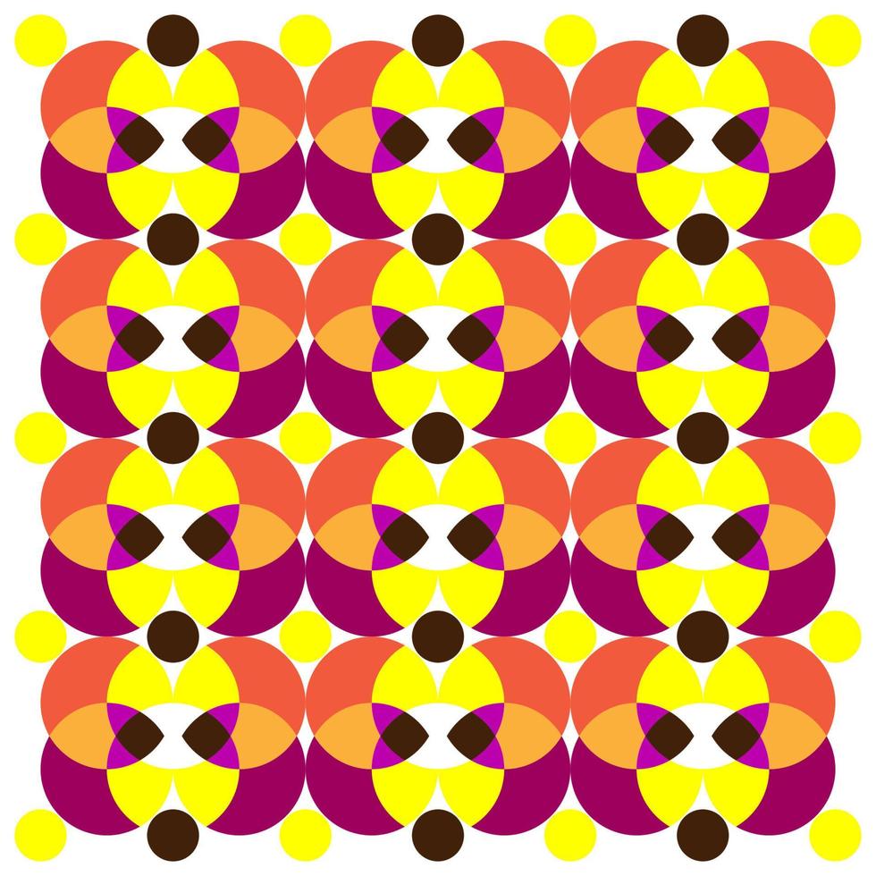 graphic tile pattern vector