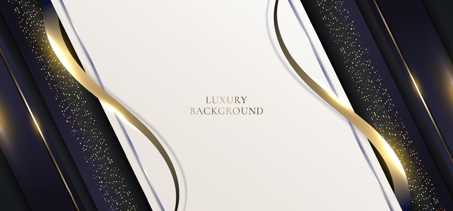 3D modern luxury template design white diagonal stripes pattern vector