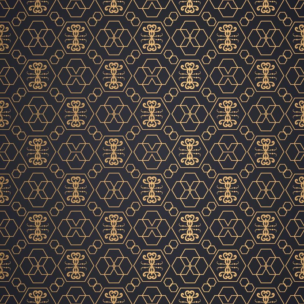 Abstract decorative seamless pattern background vector