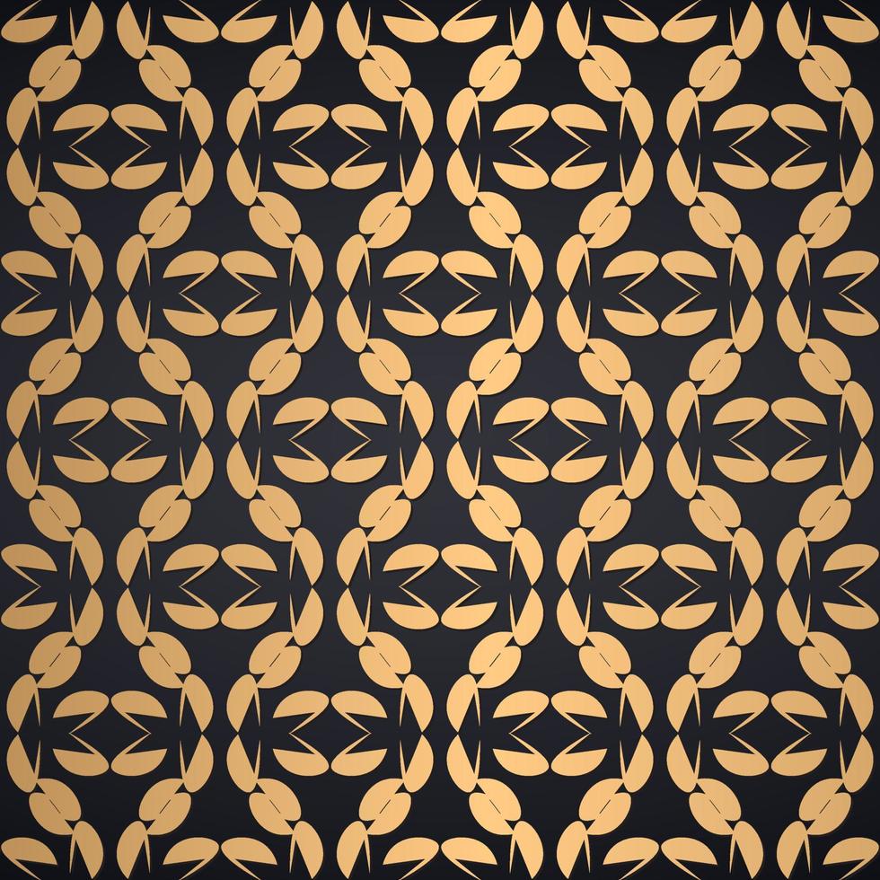 Decorative ornament seamless pattern background vector