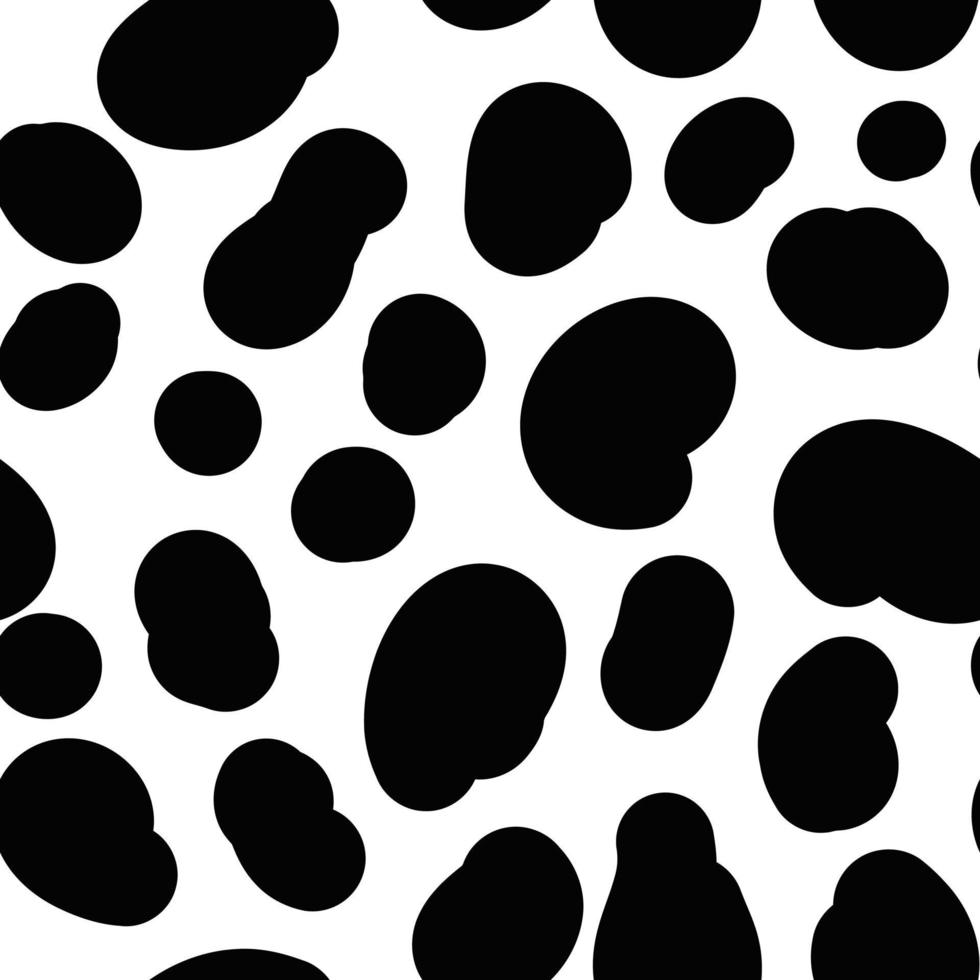 Minimal Spotted Cheetah Skin Seamless Pattern vector