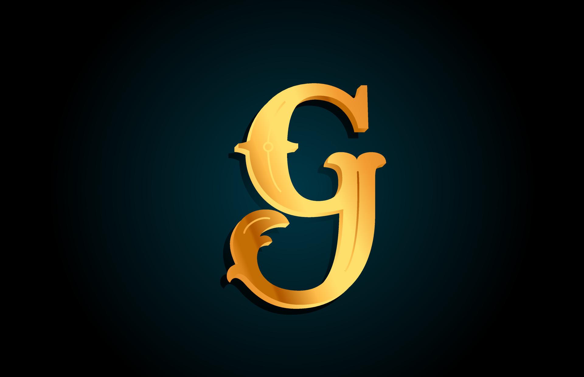 yellow letter g