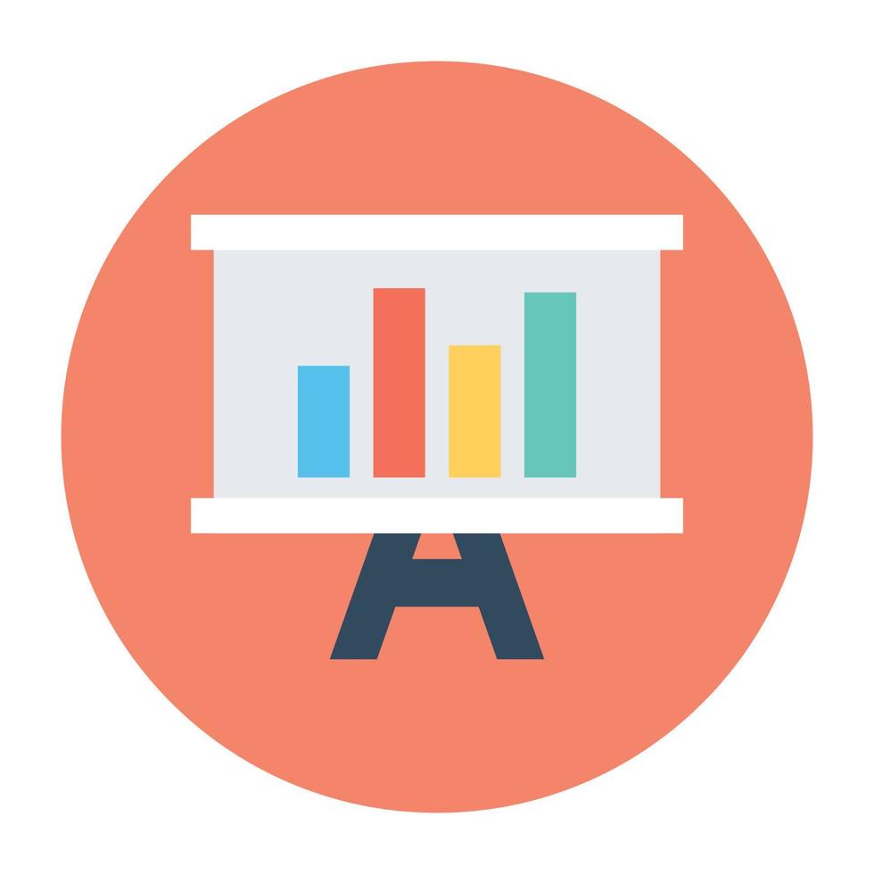 Graph Presentation Concepts vector