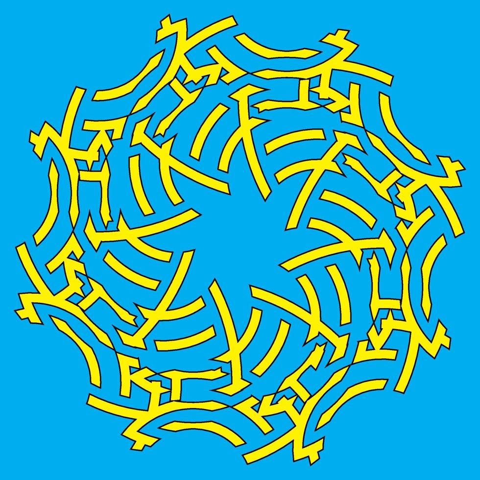 vector geometric abstract image for the logo or other