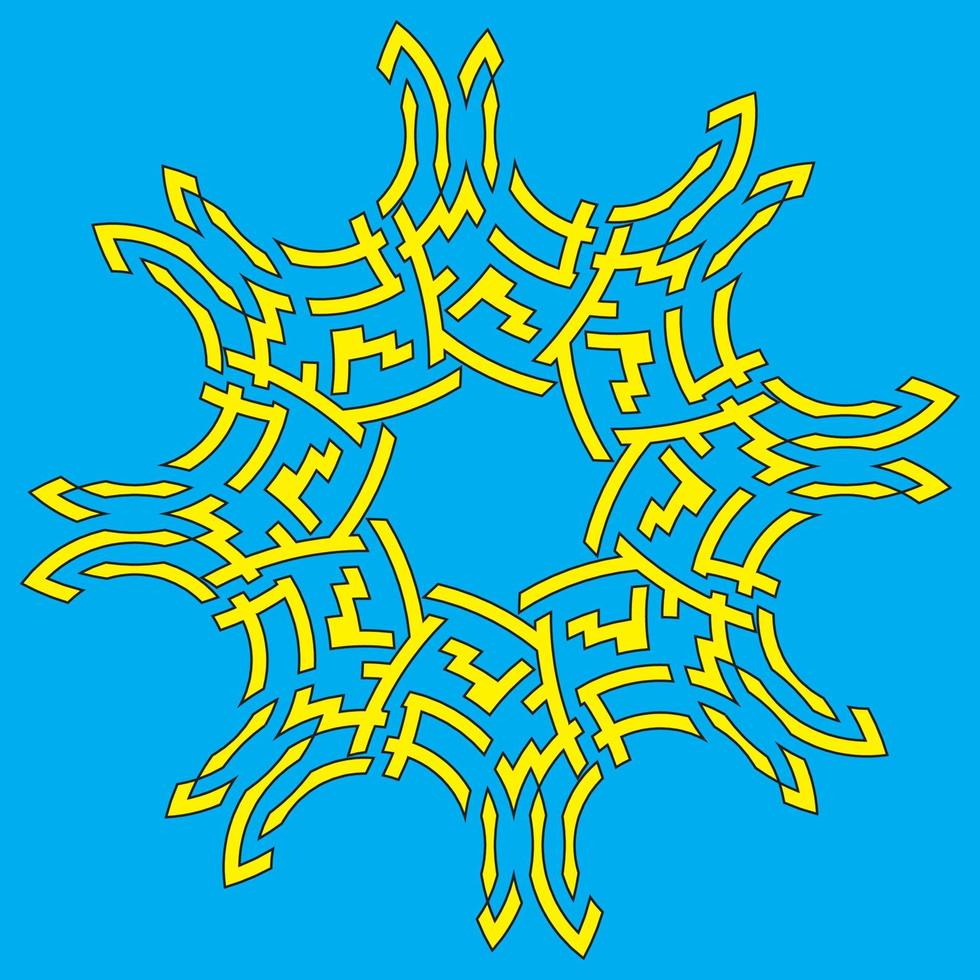 vector geometric abstract image for the logo or other