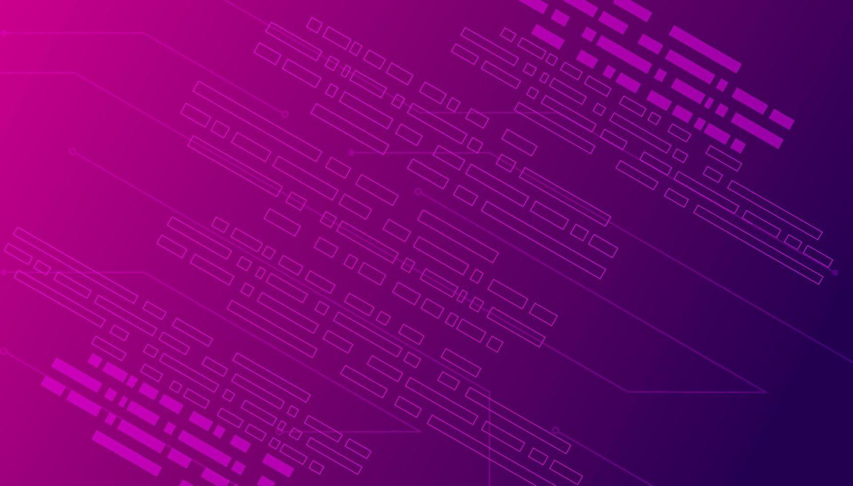 Technology connection digital data abstract background. Simple futuristic modern line background. vector