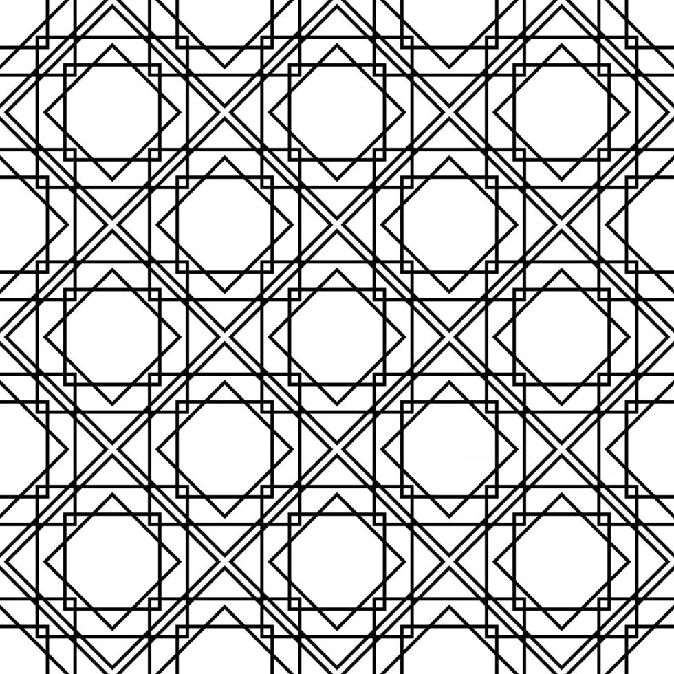 Geometric seamless pattern vector