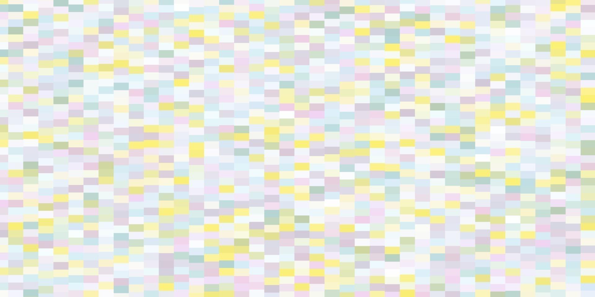 Light Multicolor vector pattern in square style.