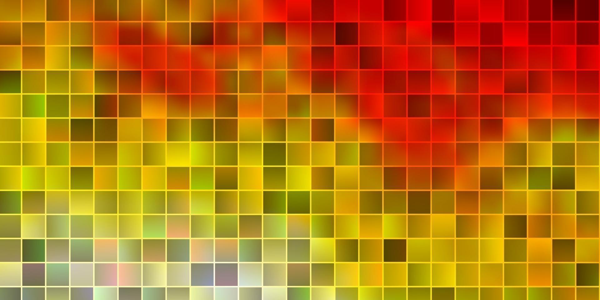 Light Orange vector pattern in square style.