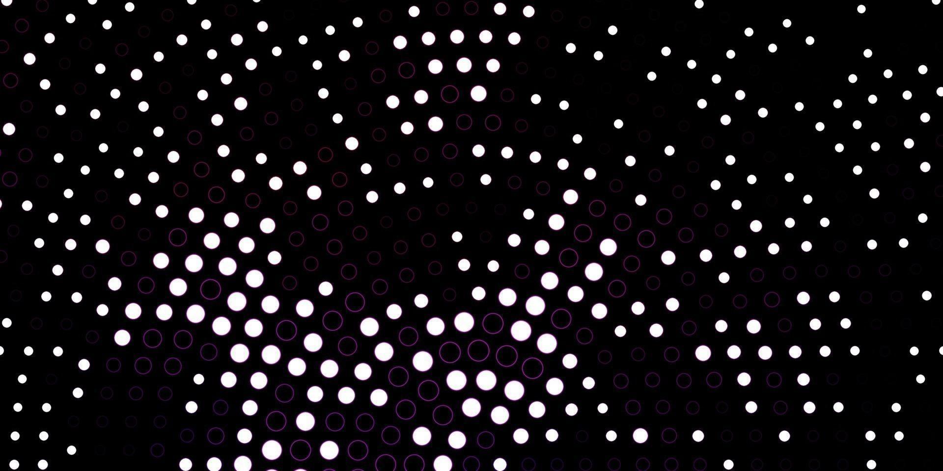 Dark Pink vector layout with circle shapes.