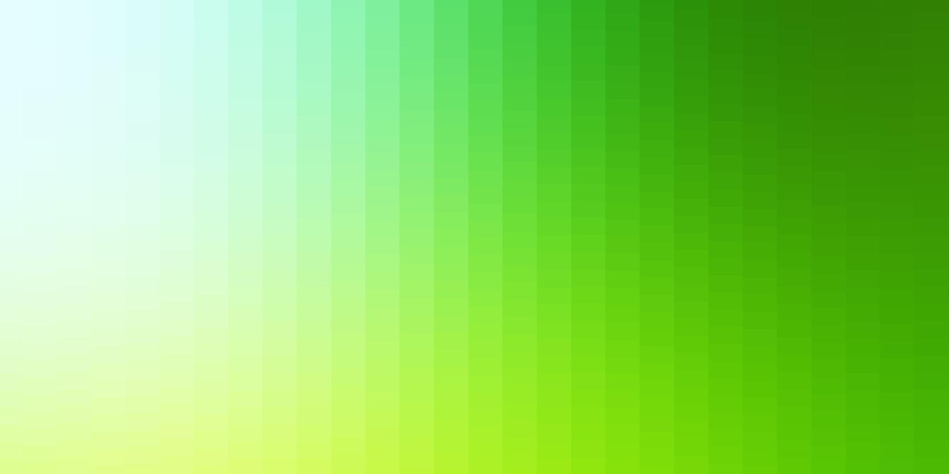 Light Green, Yellow vector backdrop with rectangles.