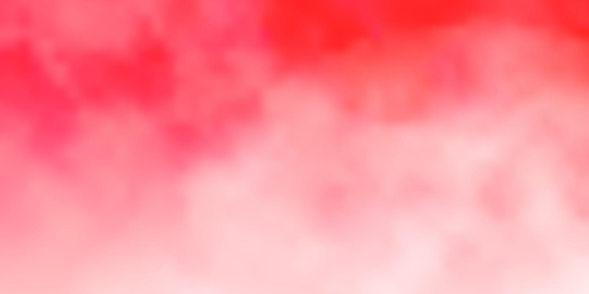 Light Red vector texture with cloudy sky.