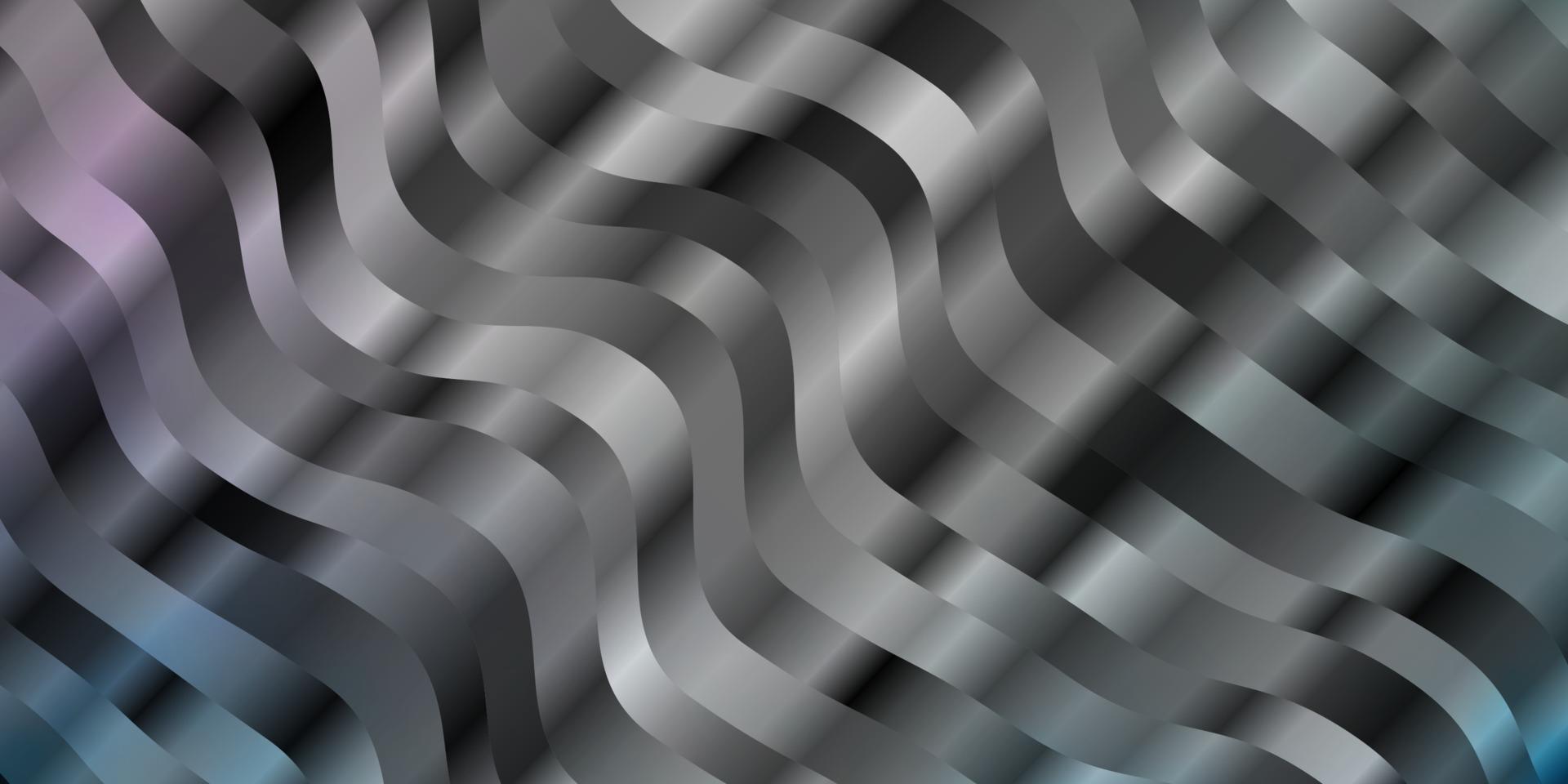 Light Pink, Blue vector pattern with curves.