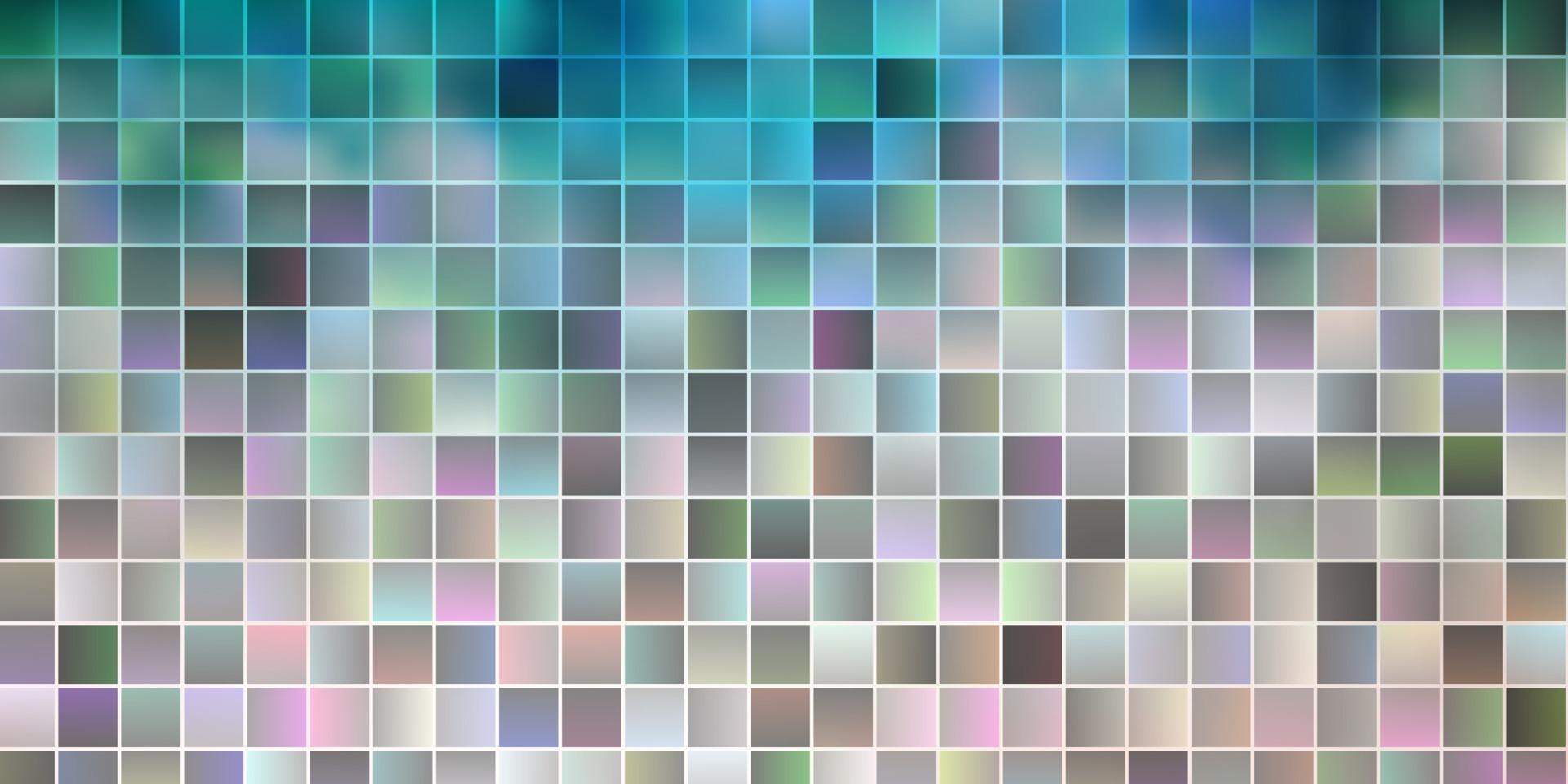 Light Pink, Green vector backdrop with rectangles.