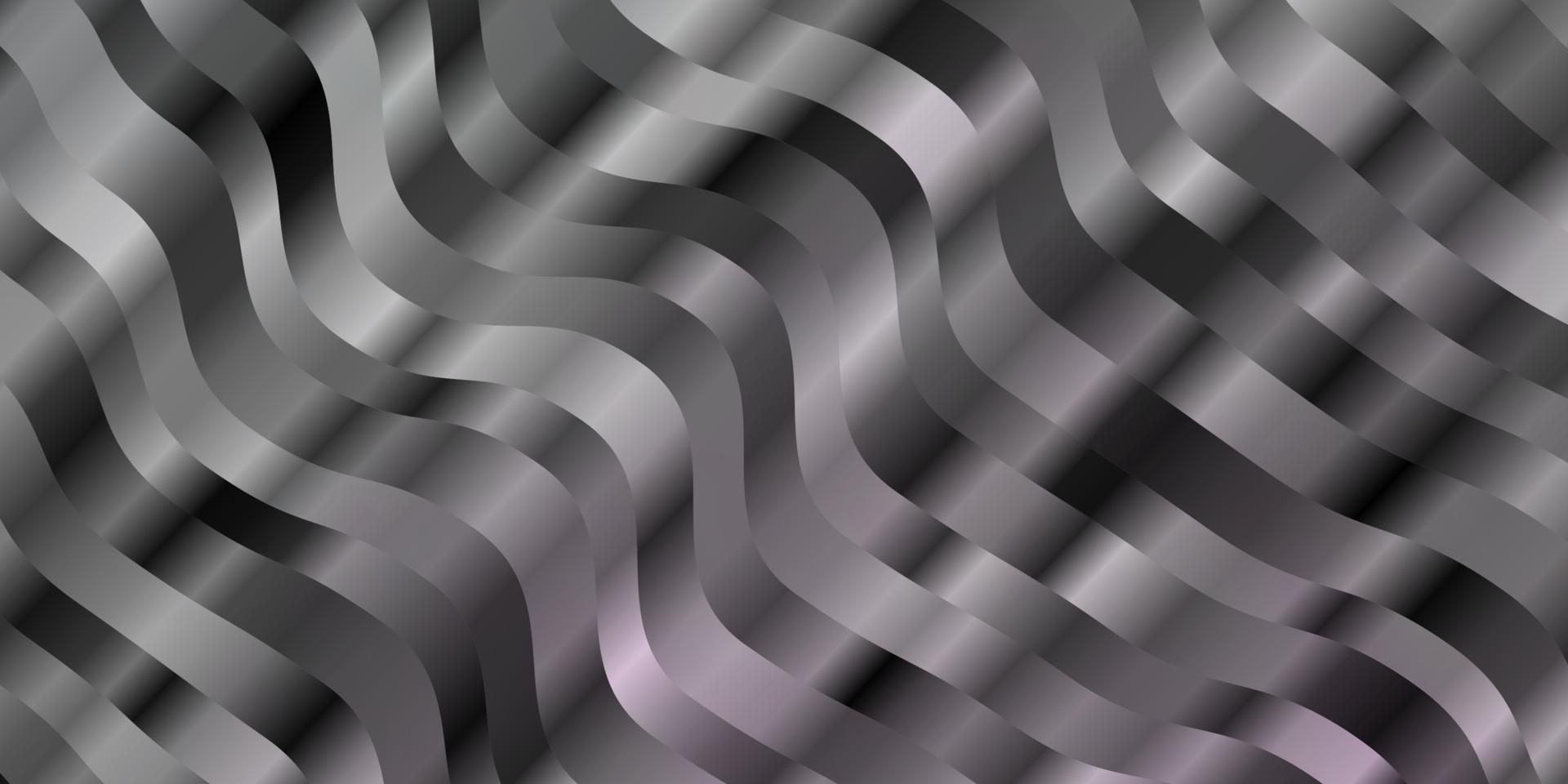 Light Pink, Yellow vector backdrop with curves.