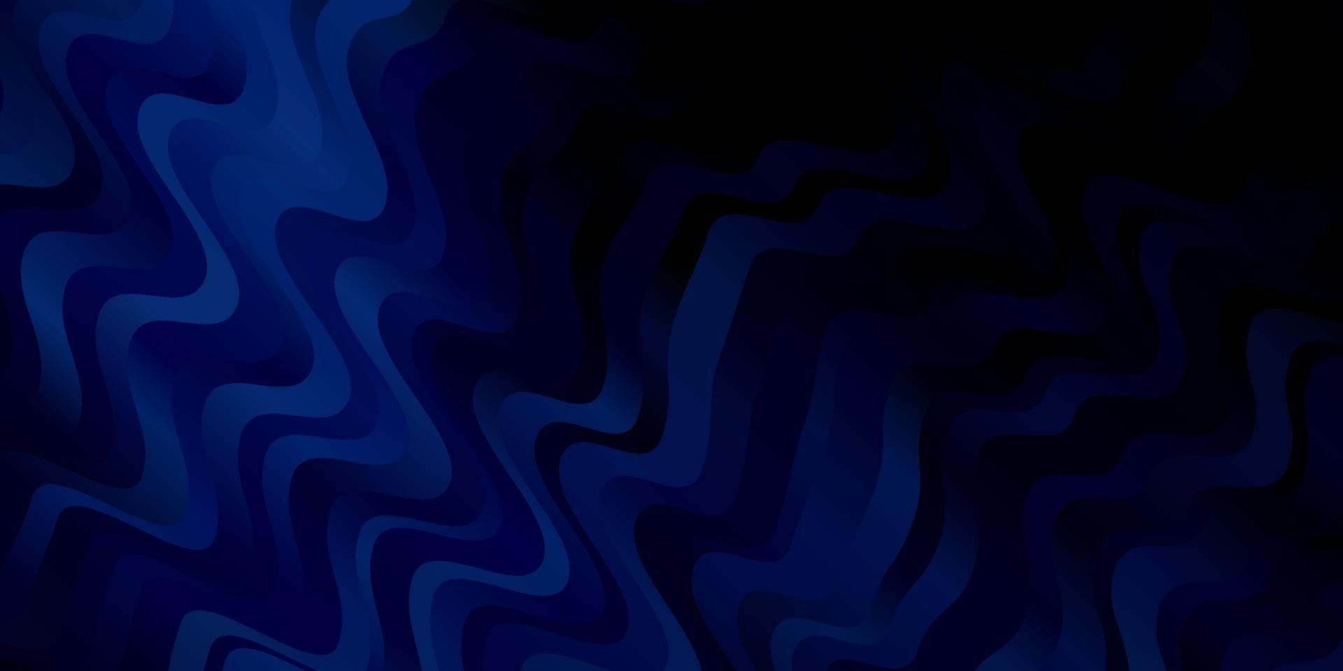 Dark BLUE vector background with bows.