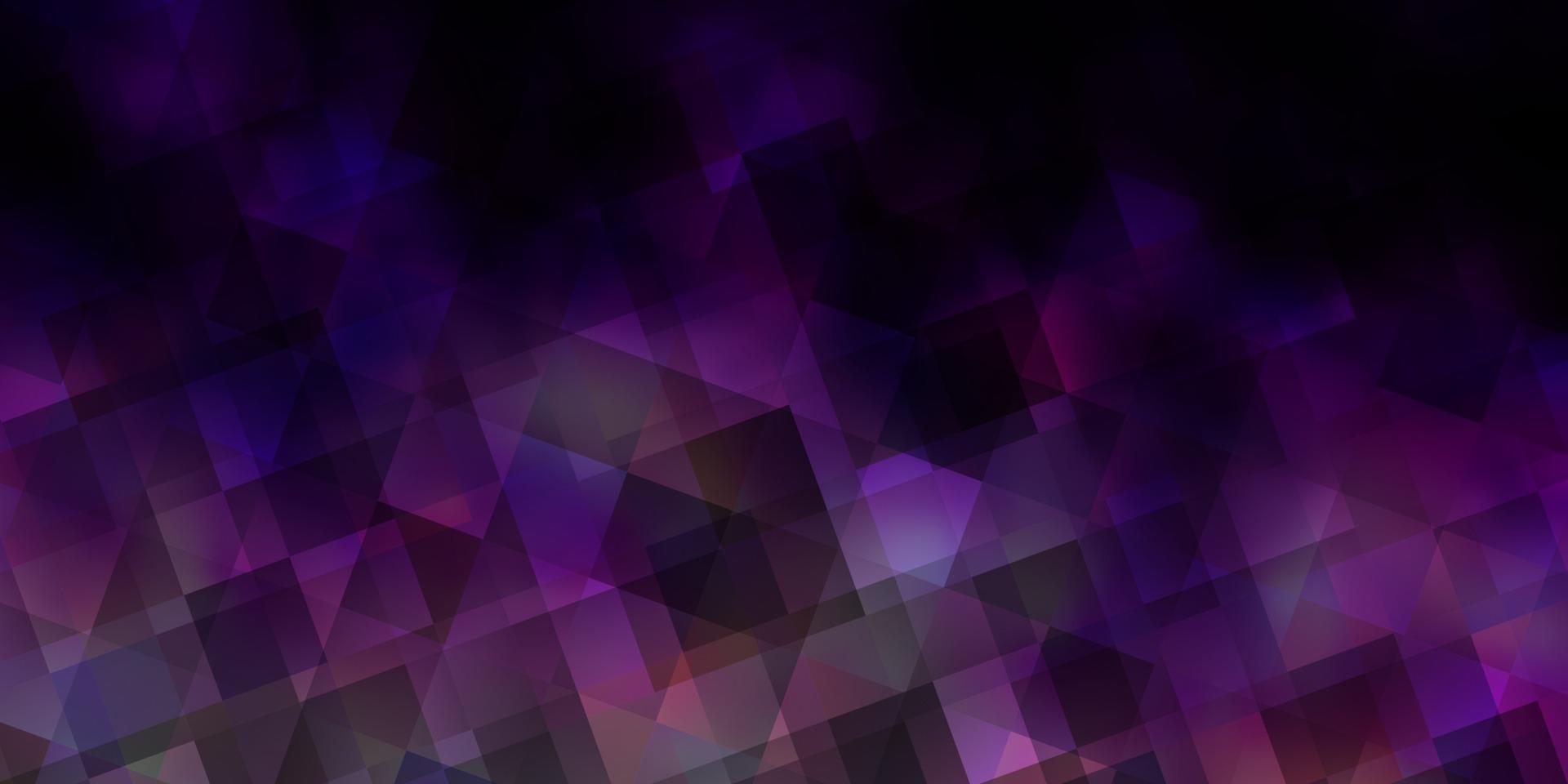 Light Purple vector background with triangles.