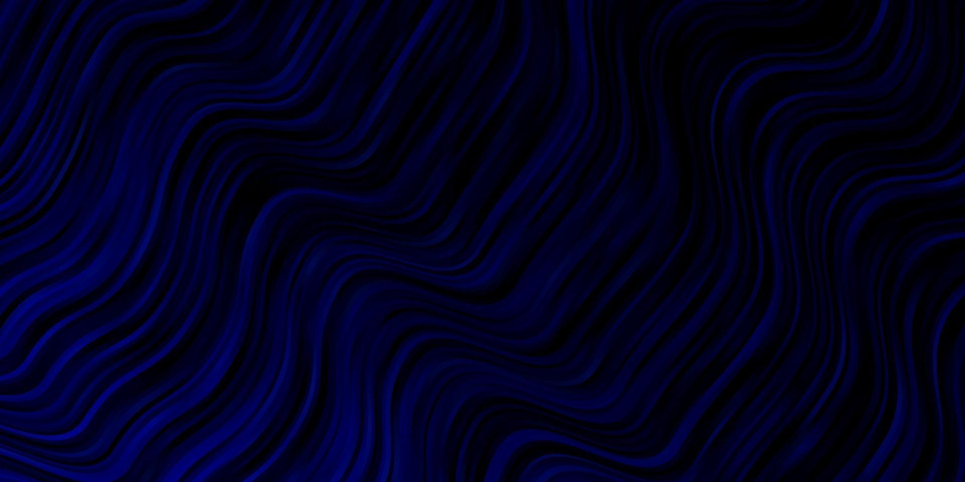 Fondo de vector azul oscuro con arcos.