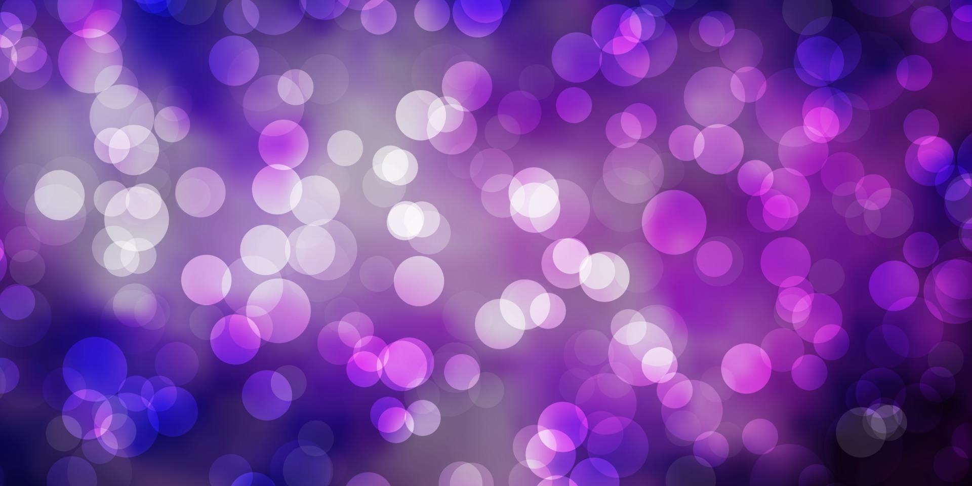 Light Purple vector backdrop with dots.