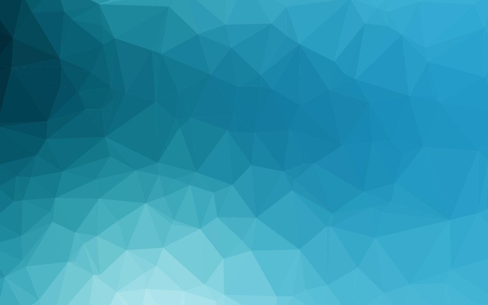 Light BLUE vector polygonal pattern.