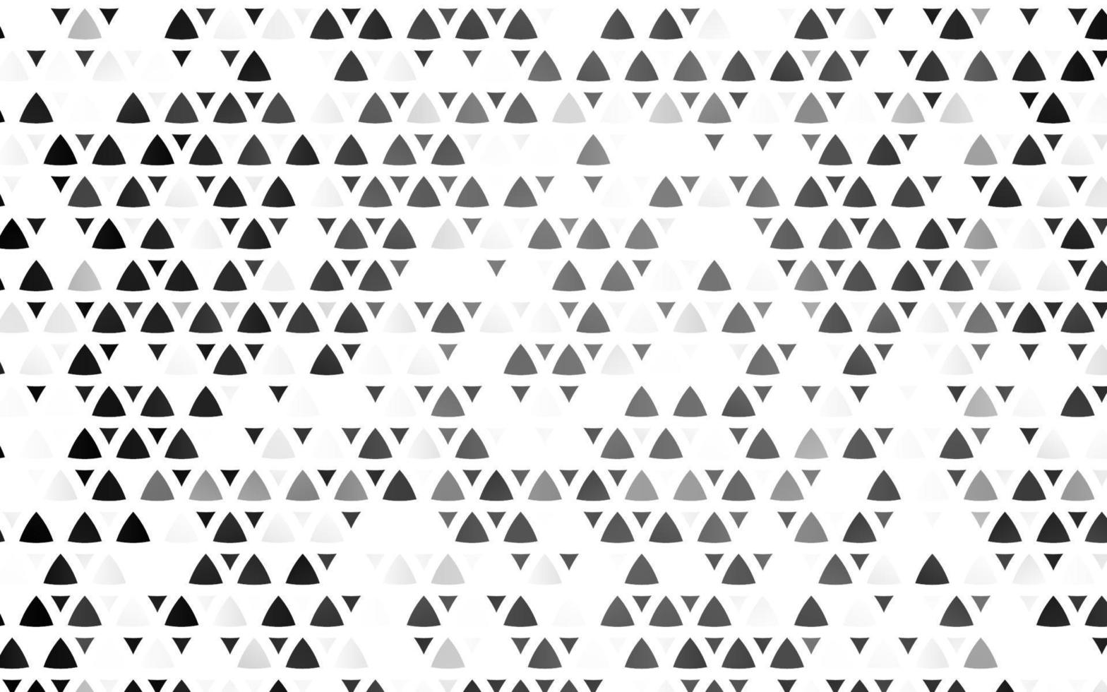 Light Silver, Gray vector seamless pattern in polygonal style.