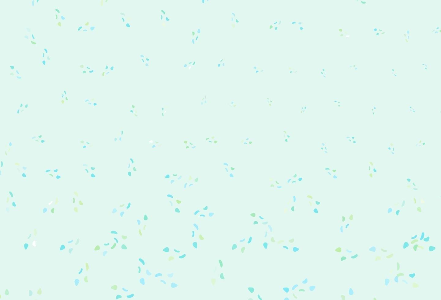 Light Blue, Yellow vector texture with random forms.