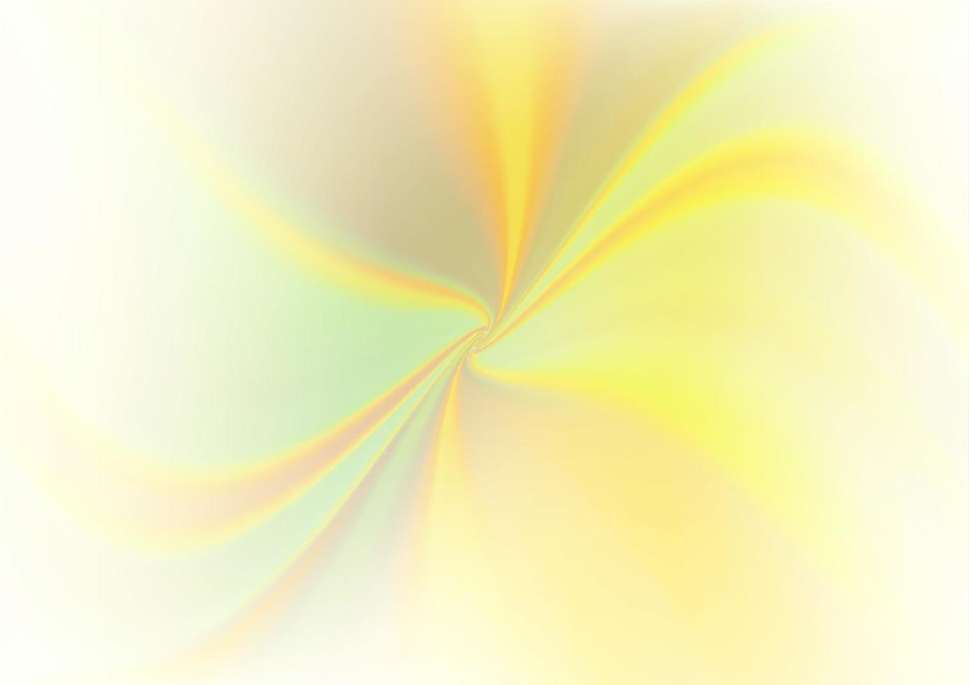 Light Yellow, Orange vector blurred shine abstract template.