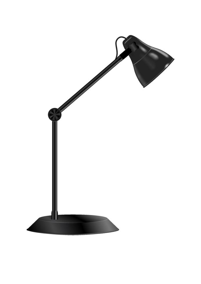 desk lamp vector