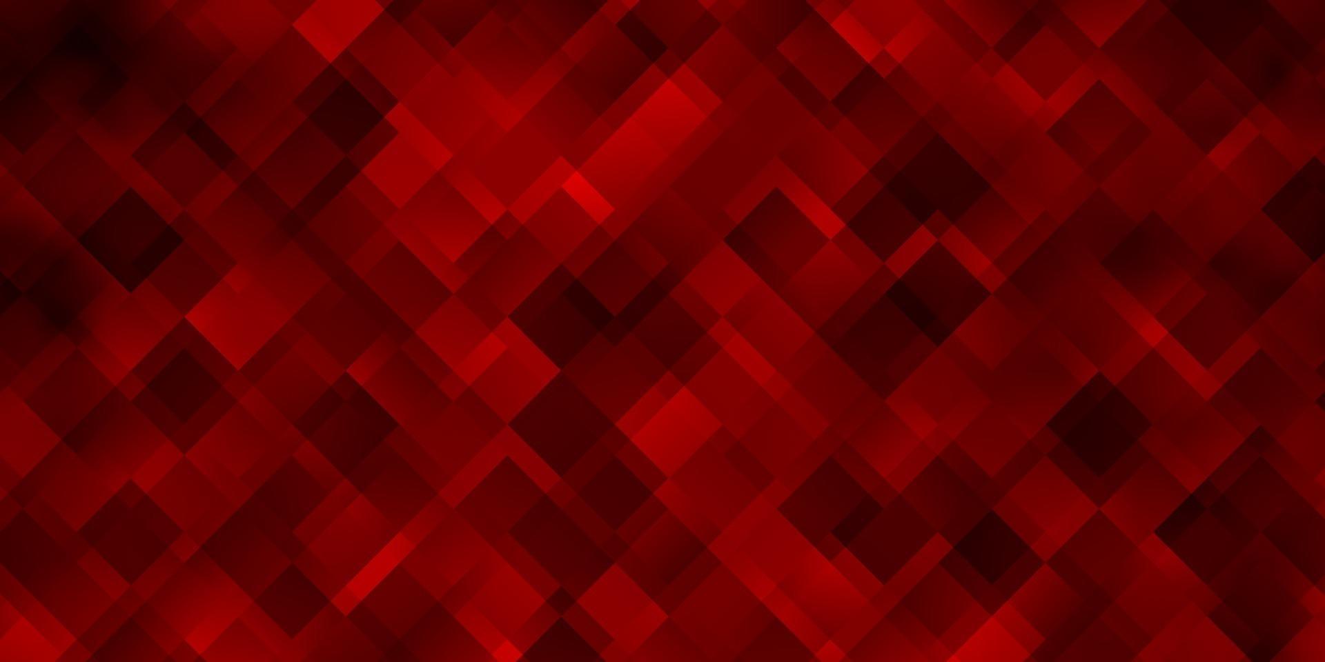 Light Red vector pattern in square style.