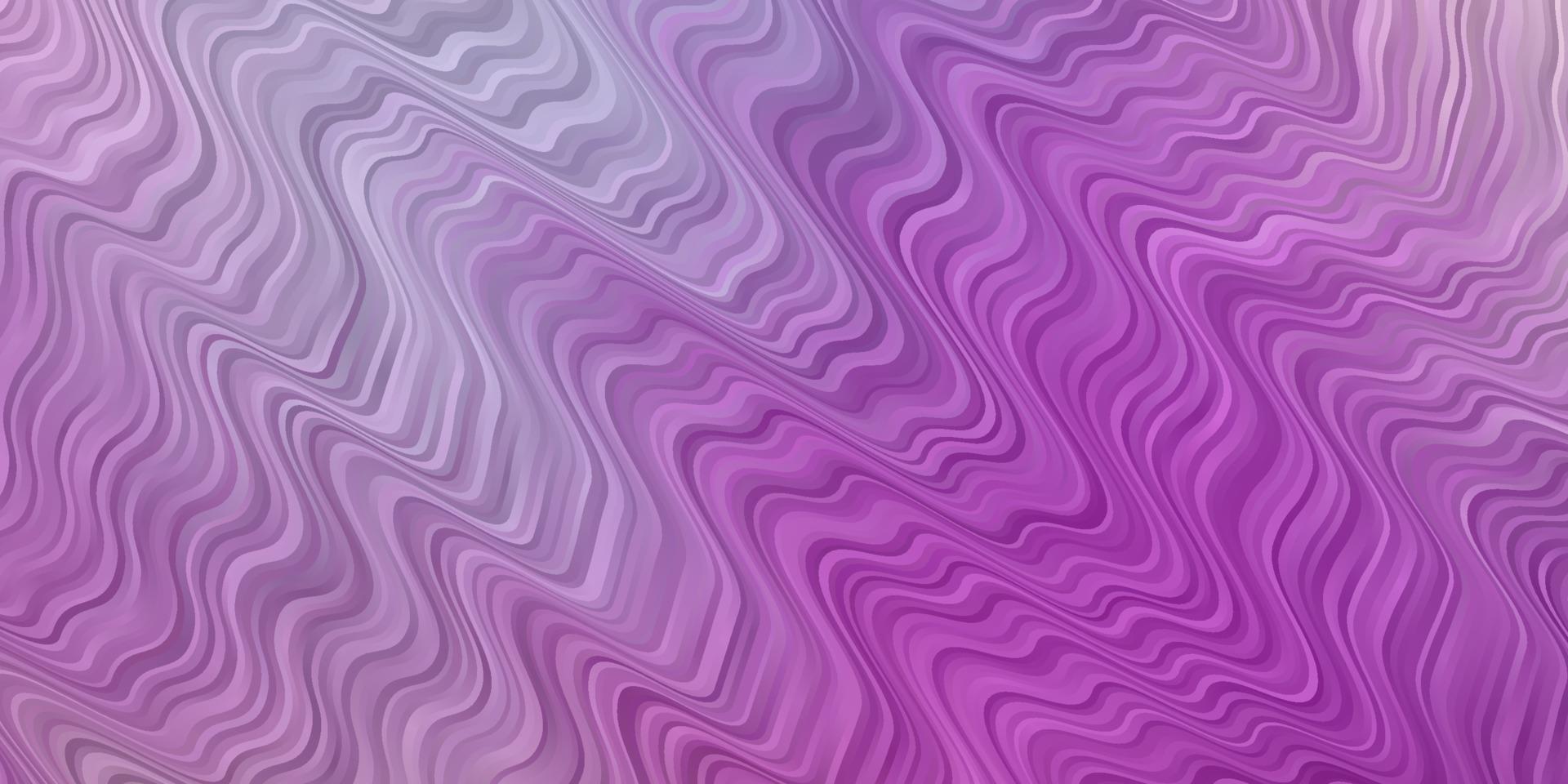 Light Purple, Pink vector texture with curves.