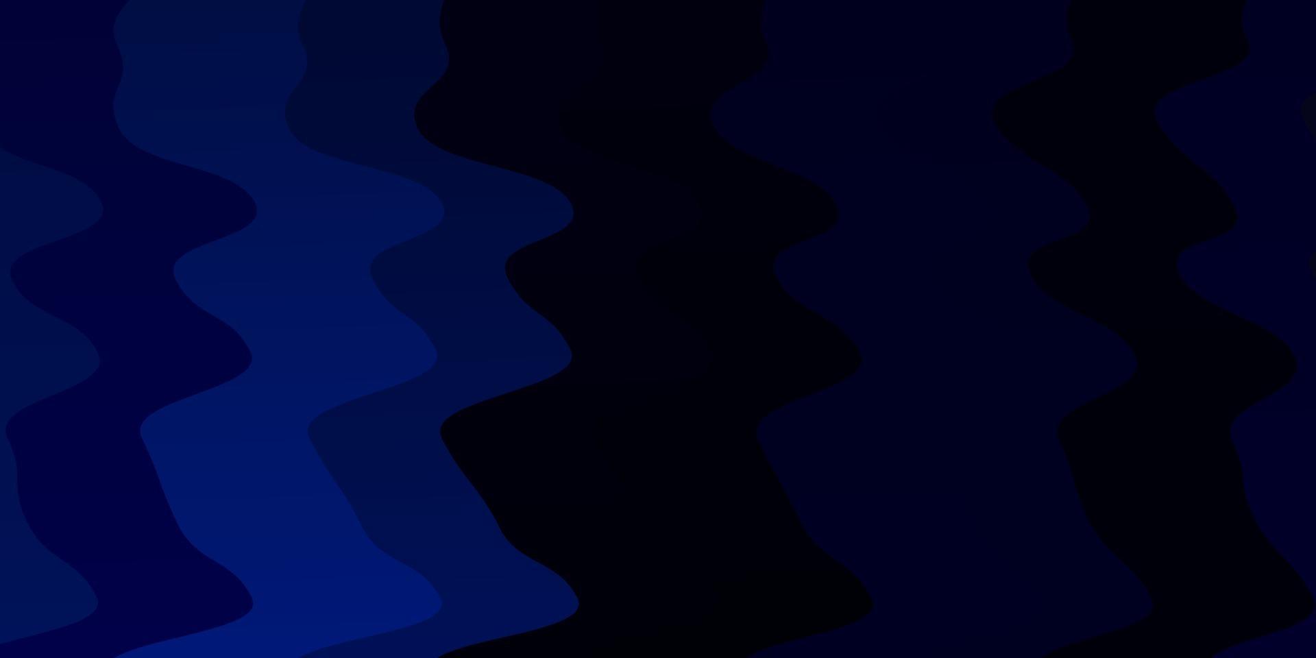 Dark BLUE vector template with wry lines.