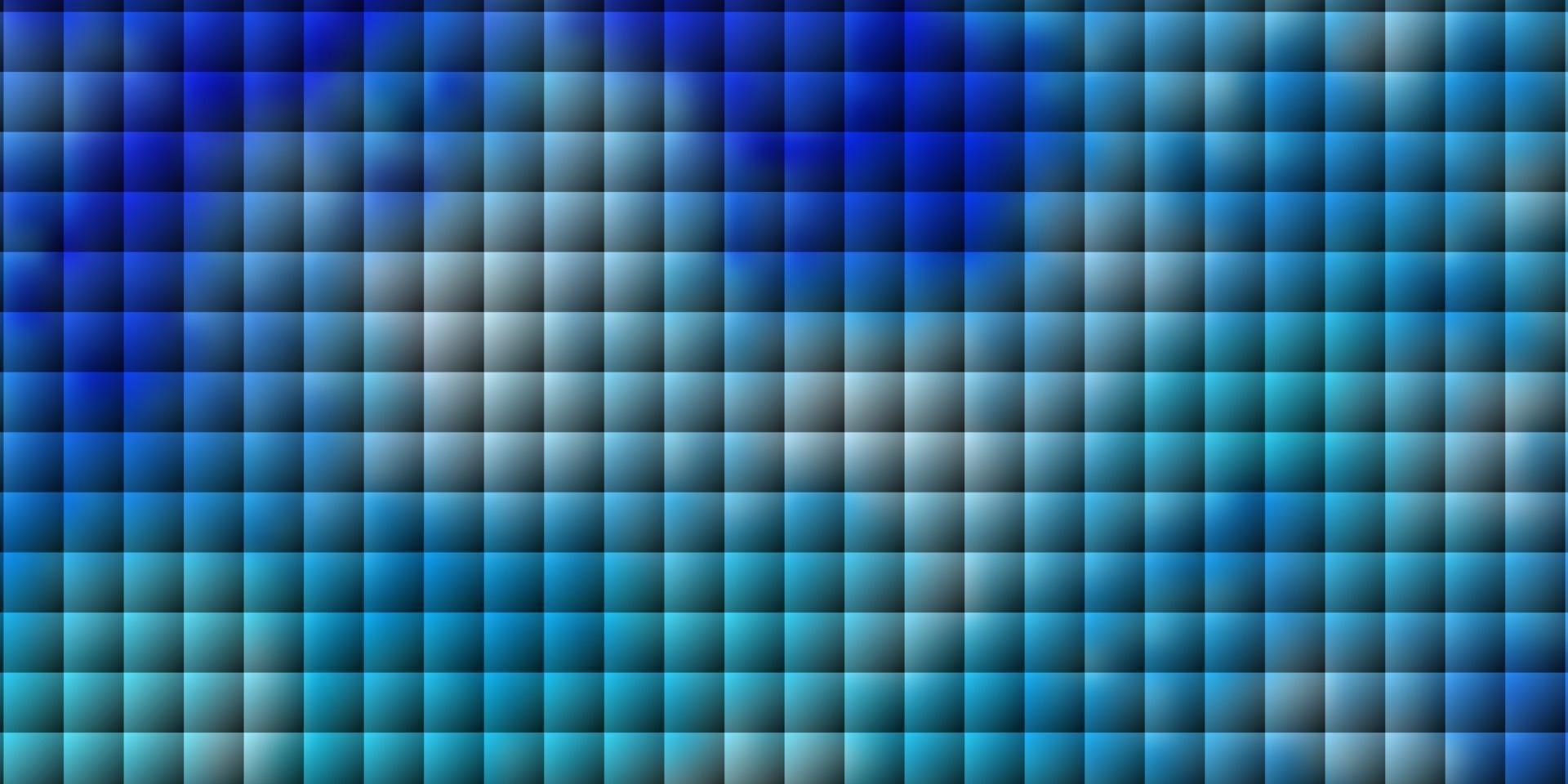 textura de vector azul claro en estilo rectangular.