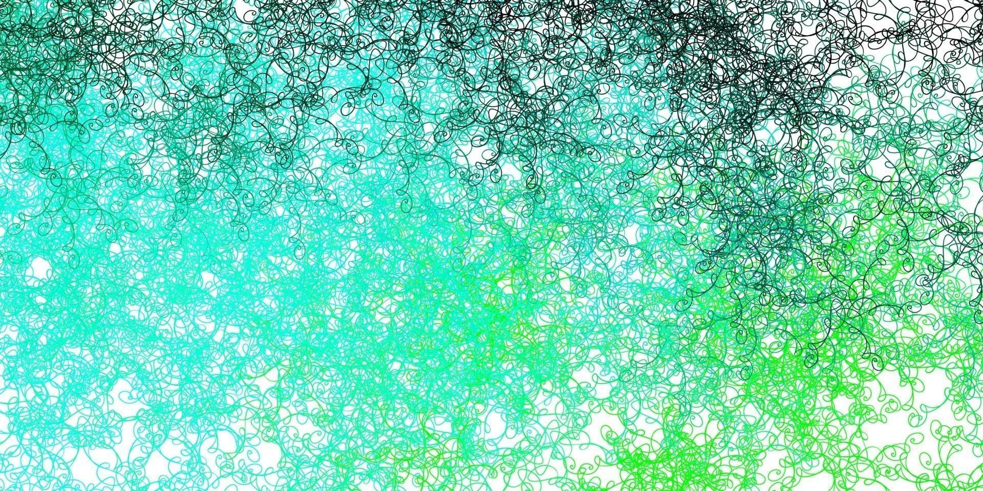 Light Green vector background with wry lines.