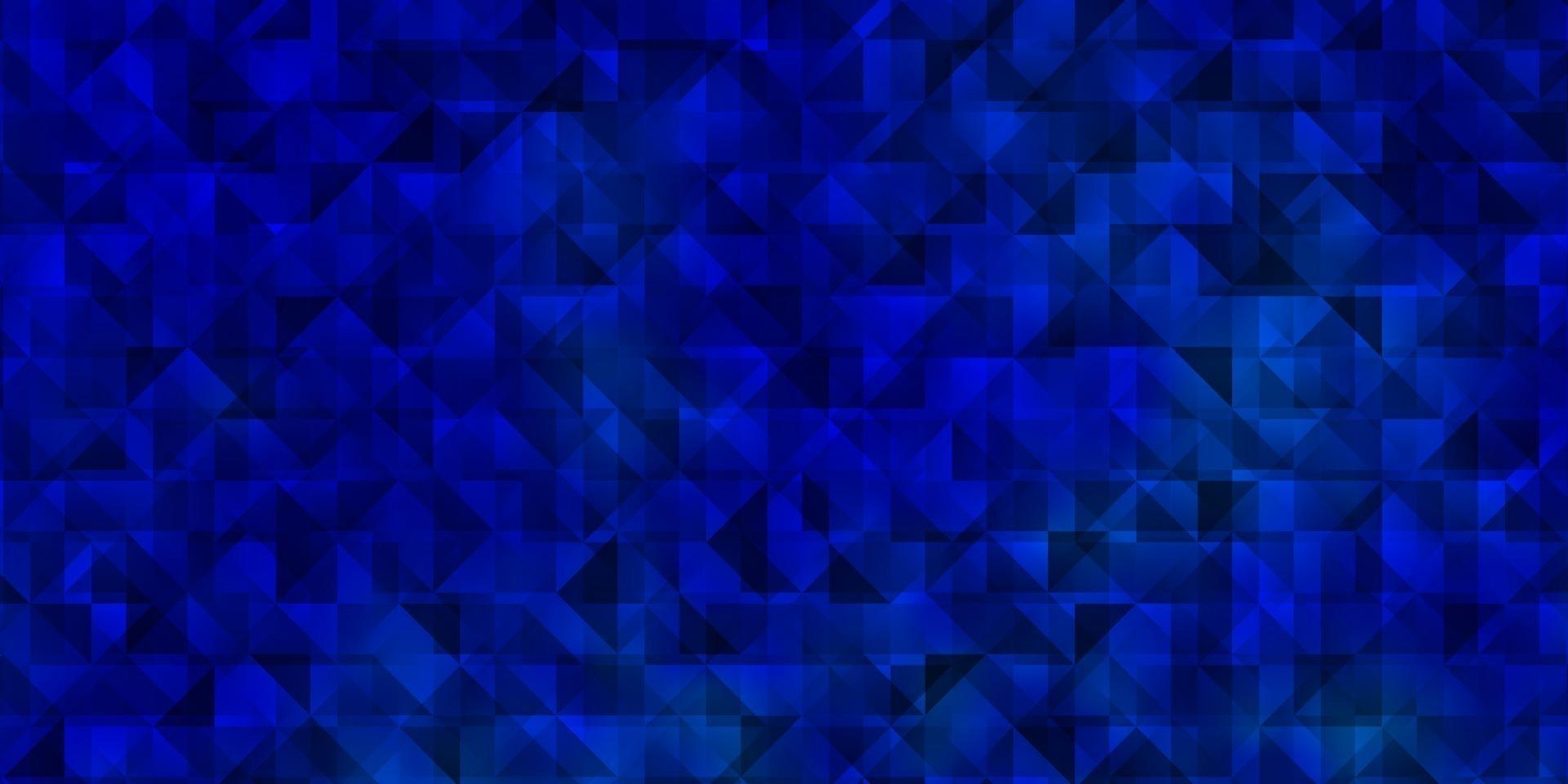 Light BLUE vector pattern with polygonal style.