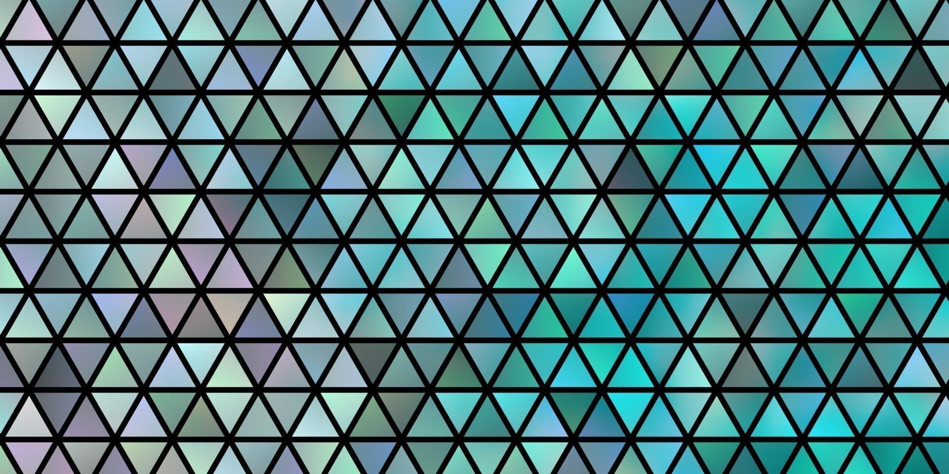 Light BLUE vector pattern with polygonal style.