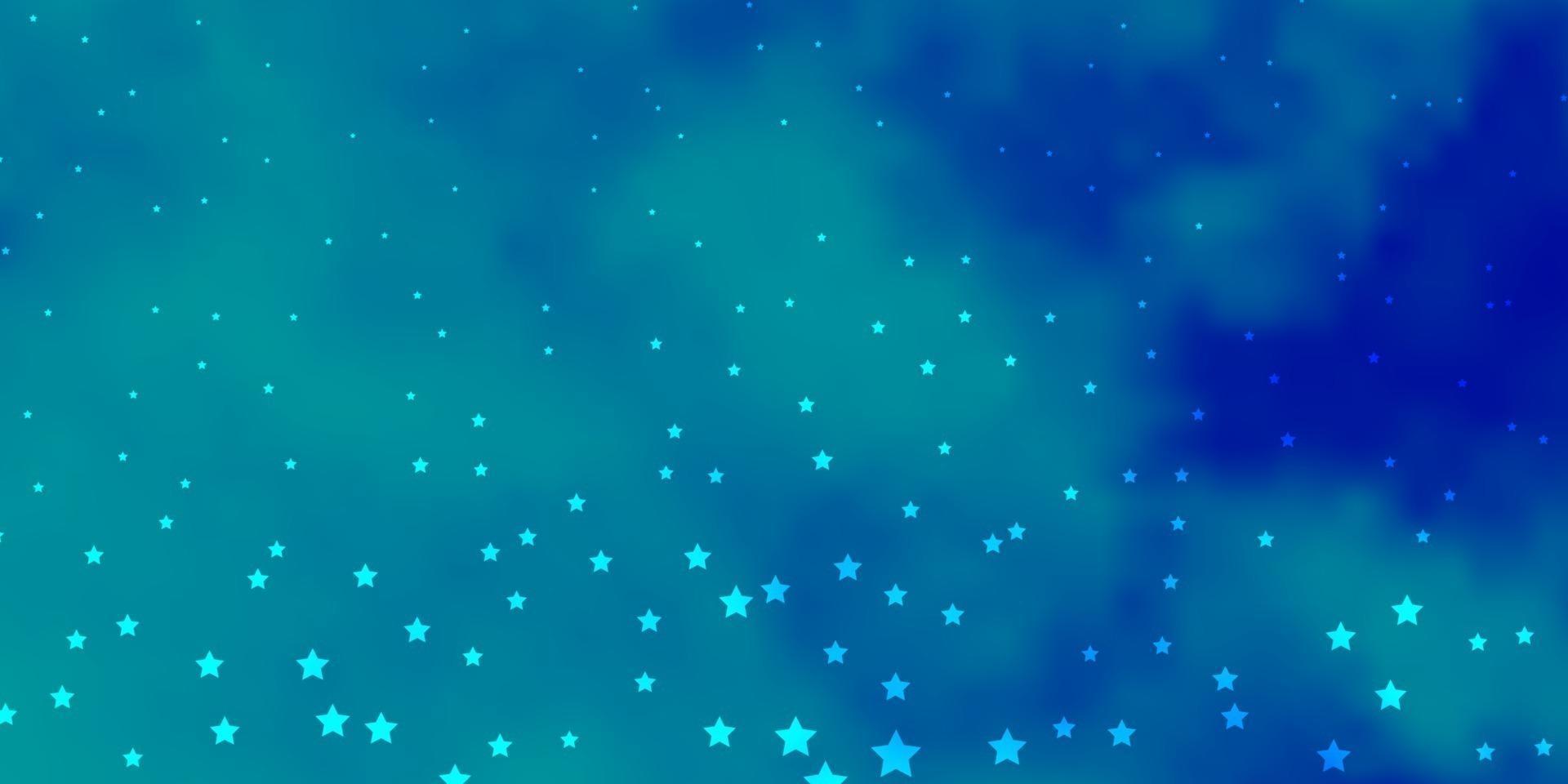 Dark BLUE vector layout with bright stars.