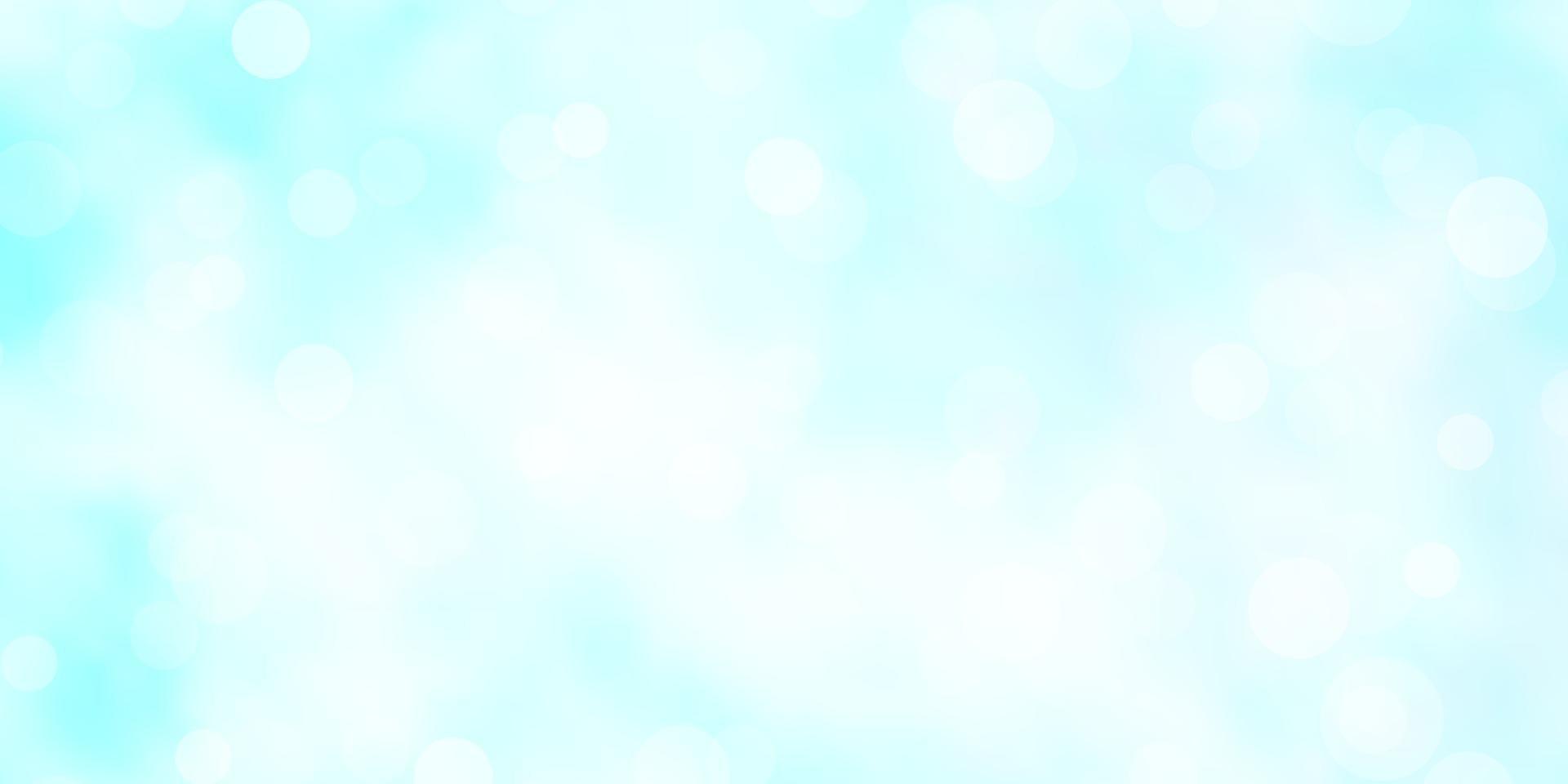 Light BLUE vector background with spots.