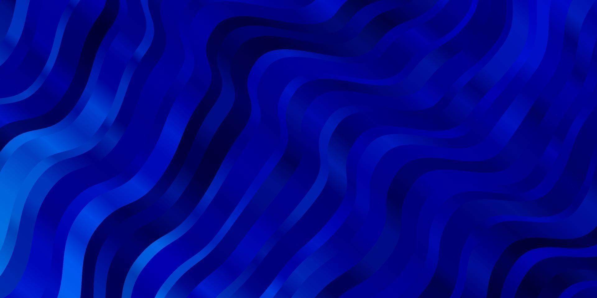 Light BLUE vector pattern with curves.