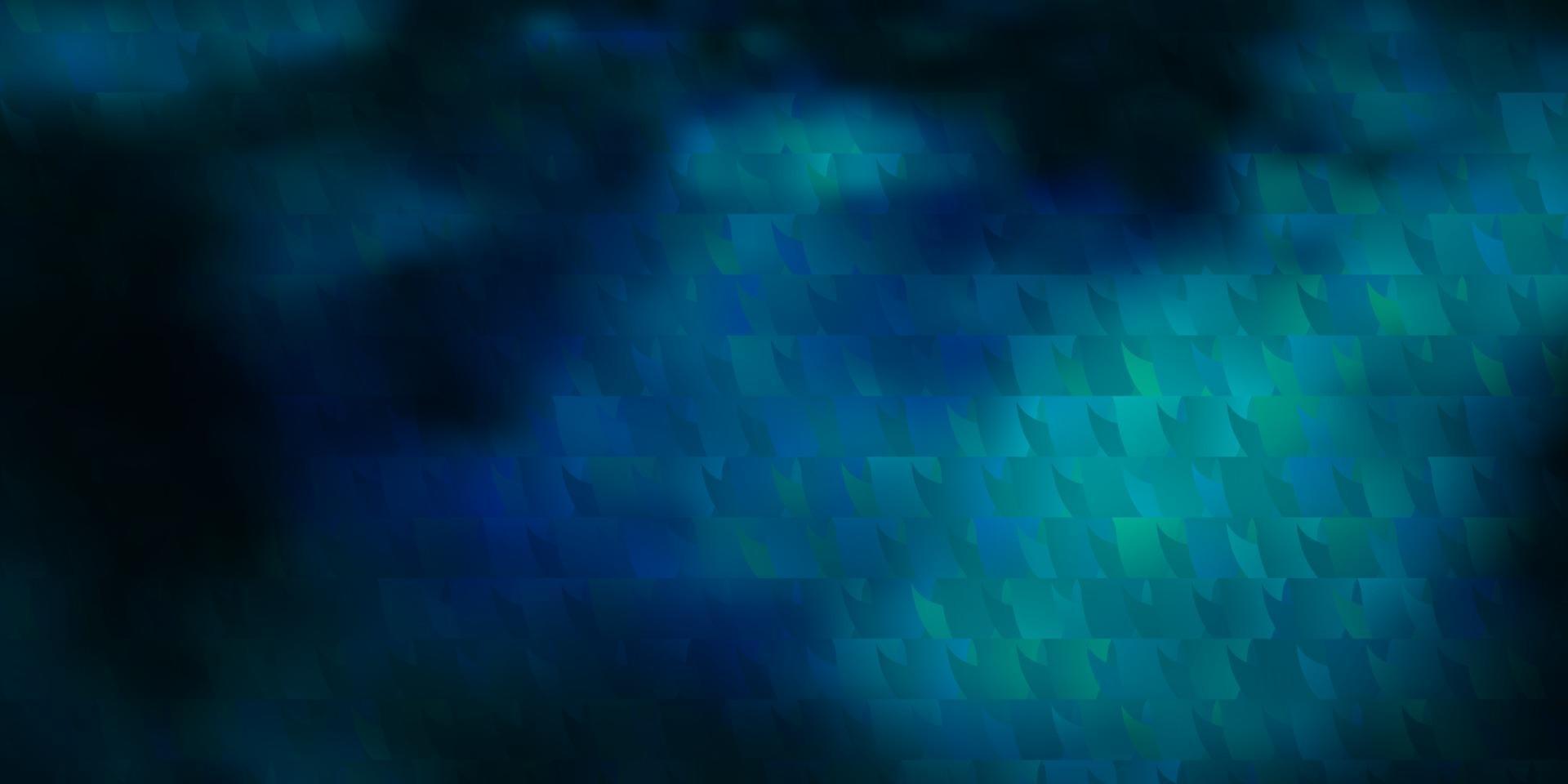 Dark BLUE vector background with polygonal style.