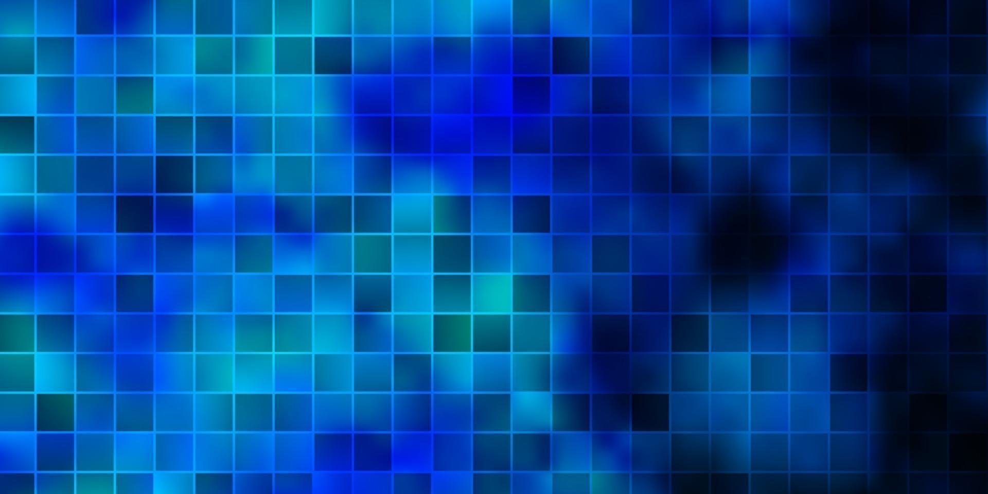 textura de vector azul claro en estilo rectangular.