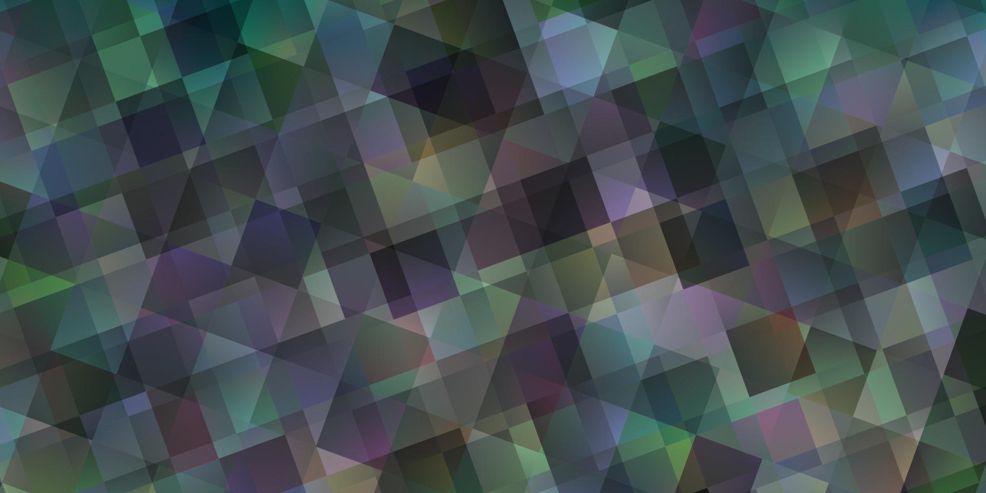 Light BLUE vector background with triangles.