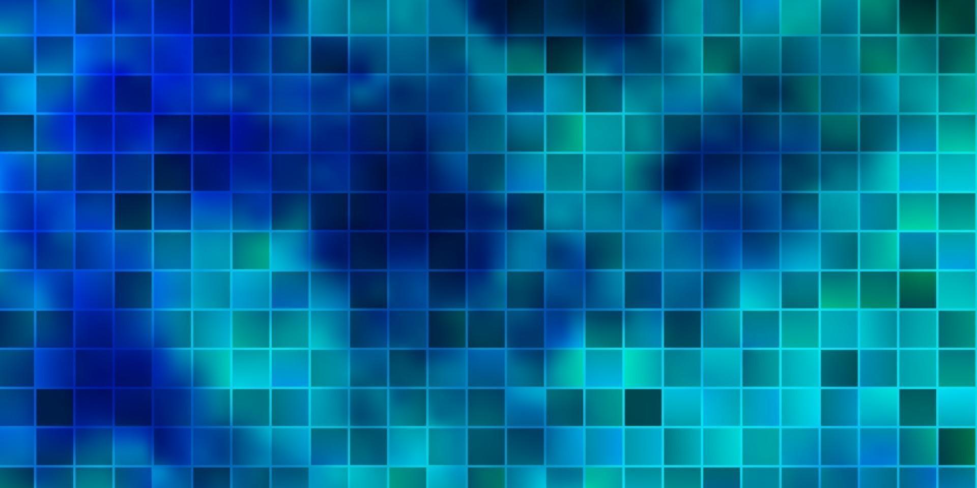 textura de vector azul claro en estilo rectangular.