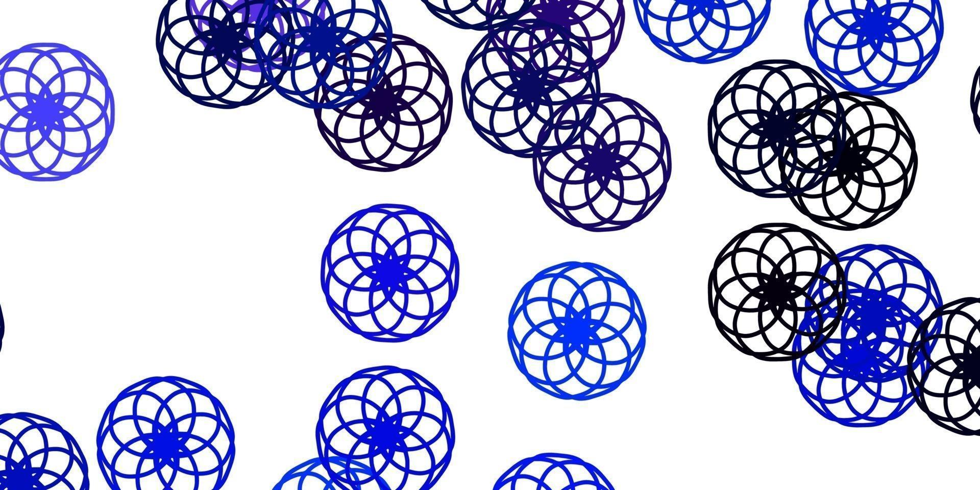 Light Pink, Blue vector backdrop with dots.